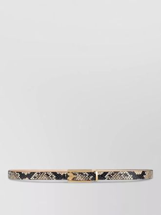 Victoria Beckham calf leather dorian micro belt