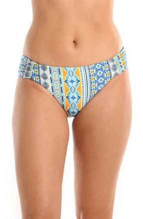 La Blanca Scarf Reversible Tab Bikini Bottoms in Ice Blue at Nordstrom Rack, Size 10