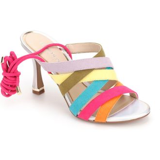 Kenneth Cole Blanche Lace-Up Sandal in Beet Multi at Nordstrom Rack, Size 5.5