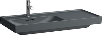 Laufen Laufen Lavabo Meda, Empotrable, Repisa Derecha, 1000x460mm, Sin