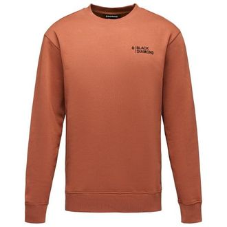 Black Diamond Mini Stacked Crewneck Pullover f&uuml;r Herren | rot