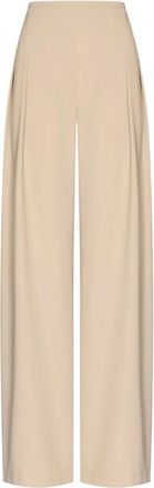 JapanTKY Yana Comfort Wijde Broek - Dames - Wijde Broeken - Beige - M - Broeken