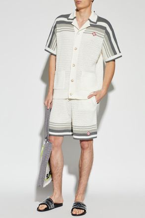 Casablanca Shirt With Pockets, Mens, White