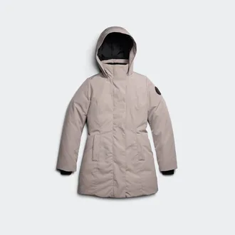 Canada Goose Parka Leslie Black Label (Femmes, Northstar White, TG)