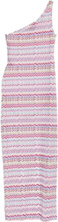 Missoni Abito lungo monospalla - Rosa