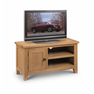 Julian Bowen Astoria Tv Unit 90cm - Oak - Julian Bowen | TJ Hughes
