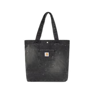 Carhartt Work in Progress Paint-splatter Denim Tote Bag