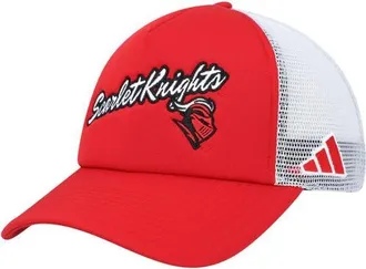 adidas Mens adidas Scarlet Rutgers Scarlet Knights Script Trucker Snapback Hat at Nordstrom