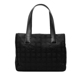 Chanel Pre-owned Nylon Tote Bag - Dames - Pre-owned - Zwart - Maat: ONE Size Nylon