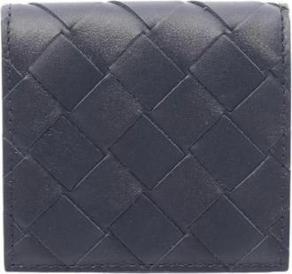 Bottega Veneta Pre-owned Wallets, male, Black, Size: ONE SIZE Pre-owned Leather wallets