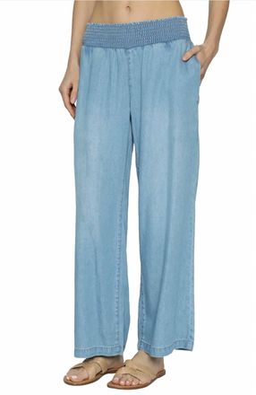 Drew Hattie Wide Leg Pant In Bleach
