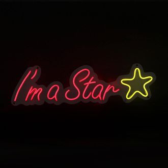 Arte Dal Mondo Adm - Led Signs im a Star