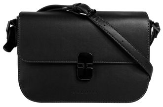 Bugatti Umh&auml;ngetasche BUGATTI NELA, Damen, Gr. B/H/T: 25cm x 18cm x 9cm onesize, schwarz, Polyurethan (PU), clean, Taschen Umh&auml;ngetasche