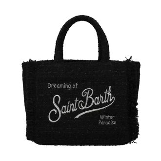 MC2 Saint Barth Dames, Tassen, Zwart, Maat: ONE Size Tweed