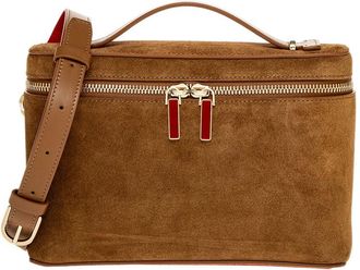 Christian Louboutin Djanis Suede & Leather Crossbody