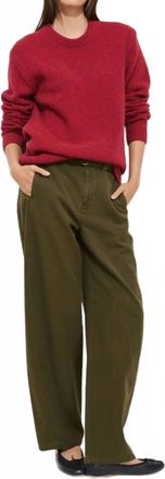 Alex Mill 9Th Street Pant In Military Olive