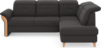 HOME AFFAIRE Ecksofa »Dangast L-Form« Kopfteilverstellung, wahlweise mit motorischer Relaxfunktion