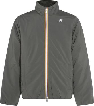 K-Way Valentine jacket - men - Polyester/Nylon/Nylon/Recycled Nylon/Recycled Polyester - L - Green