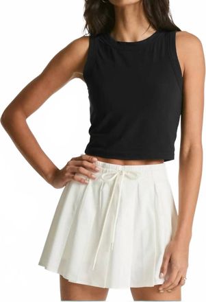 YEAR OF OURS Studio Racer Tank Top In Black