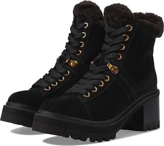 Chlo&eacute; See by Chloe Maeliss SB41083A-18032 Boots Womens Black Combat JOBB1113