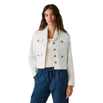 Pepe Jeans London Mujer, Chaquetas, Gris, Talla: L