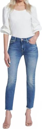 7 For All Mankind Roxanne Ankle Jean In Blue