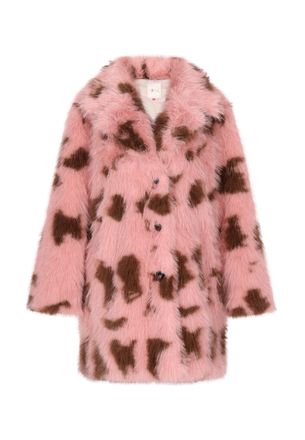 Izia jas Dames Roze bruin