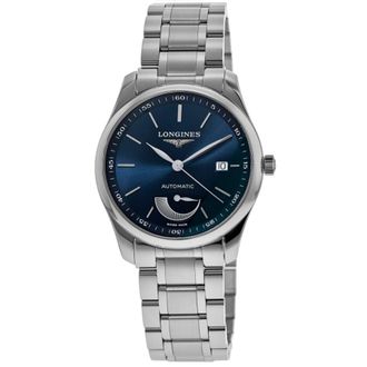 Longines Master Collection Power Reserve 40mm Automatic Blue Dial Steel Mens Watch L2.908.4.92.6