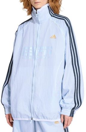 adidas Originals Teamgeist 2.0 Woven Track Jacket in Crystal Sky at Nordstrom, Size X-Small