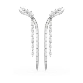 Swarovski Mesmera Oorbellen - Dames - Oorbellen - Grijs - ONE Size - Accessoires