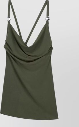 Coperni draped slim-strap tank top
