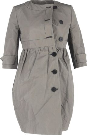 Stella McCartney Stella McCartney Pre-owned Womens Vintage Coat in Grey - Size EU 42 (Womens)