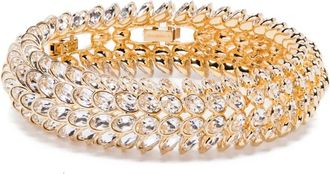 Swarovski Armband verfraaid met kristallen - Goud