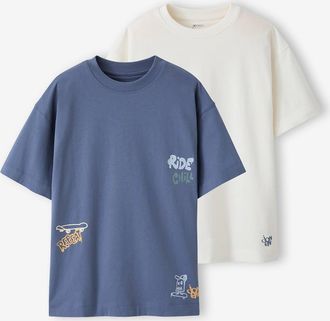 Jonen 2er-Pack T-Shirts Jungen JONEN graublau
