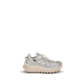 Moncler Cream Calf Leather Bos Taurus Athletic Womens Sneakers