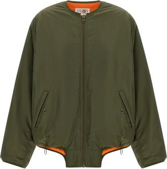 Maison Margiela Sports Jacket - female - MM6 Maison Margiela - Bomber Jackets - Green - XS - Jackets