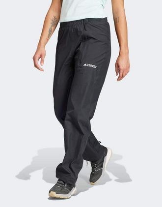 adidas Terrex Multi RAIN.RDY - Pantaloni impermeabili neri a 2 strati-Nero