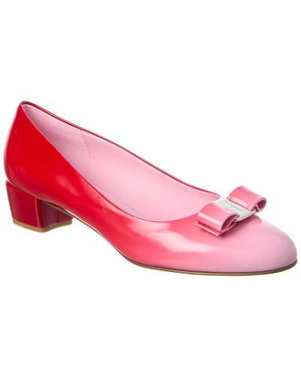 Ferragamo Vara Bow Leather Pump