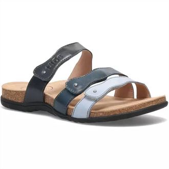 Taos Womens Ringslide Sandals In Blue Multi