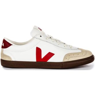 Veja Sneakers, male, White, 9 UK, Volley O.t. Leather Trainers