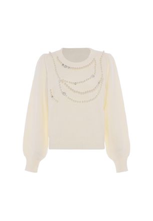 Faina Jumper Dames wolwit