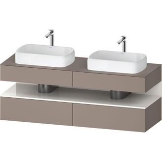 Duravit Qatego Consola Mueble Bajo Lavabo, 2 Extensiones, 2 - Duravit