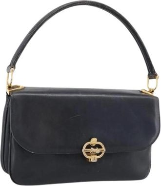 Celine Pre-owned Vintage Schoudertas - Dames - Vintage Schoudertas - Blauw - ONE Size - Leer - Vintage