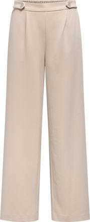 Only Anzughose ONLY ONLCAROLINA LIFE HW WIDE PANT CC TLR, Damen, Gr. 36, L&auml;nge 32, bunt (silber gray), Web, Obermaterial: 98% Polyester, 2% Elasthan, unifa