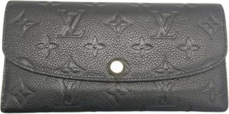 Louis Vuitton Pre-owned Wallets, female, Black, Size: ONE SIZE Pre-owned Vintage Canvas Wallet