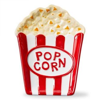 Tag Popcorn Trinket Dish Decorative Box Red Multi Earthenware 4.25 x 5.5 x 0.5 in at Nordstrom