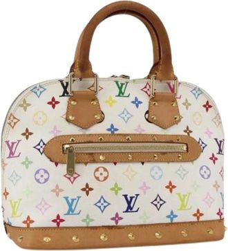 Louis Vuitton Pre-owned Monogram Multicolor Handtas - Dames - Vintage Handtas - Veelkleurig - ONE Size - Leer - Vintage
