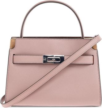 Tory Burch Tory Burch, Handbags, female, Pink, Size: ONE SIZE Lee Radziwill Petite Handbag