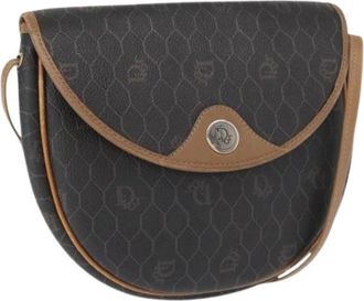 Dior Pre-owned Cross Body Bags, female, Brown, Size: ONE SIZE Pre-owned Vintage Shoulder Bag