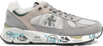 Premiata Sneakers con applicazione logo - Grigio